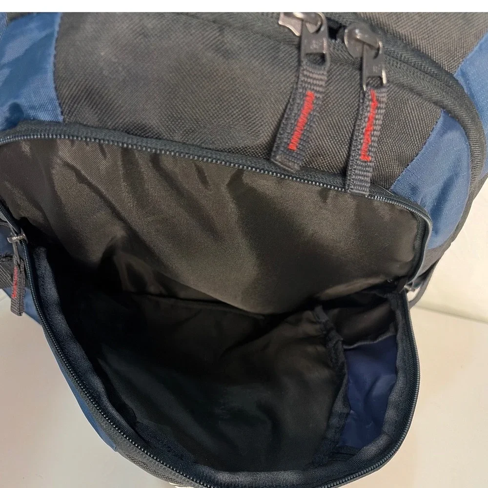 Outdoor Products 30L Backpack Navy Blue Black Hiking School Daypack Bag
